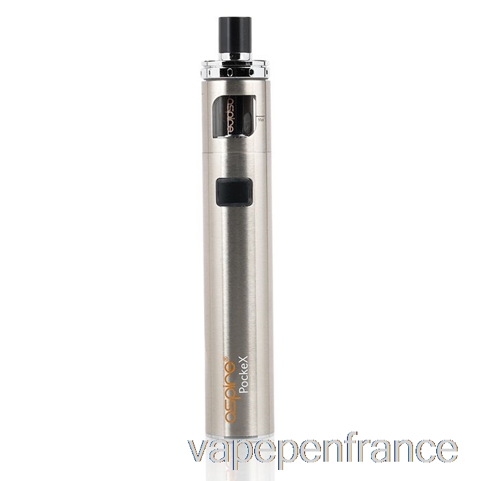 Kit De Démarrage Aspire Pockex Aio Stylo Vape En Acier Inoxydable